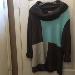 FINAL MARKDOWN Jm collection cowl neck sweater large